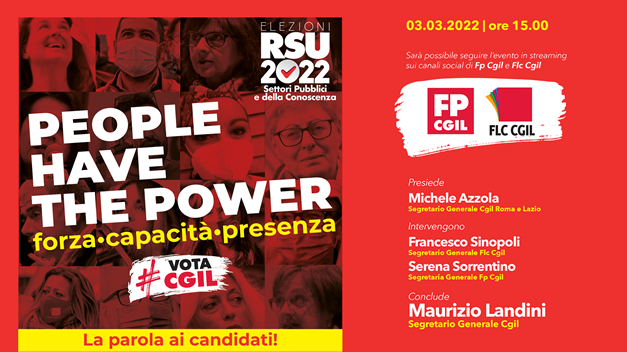 Elezioni RSU 2022, al via la campagna elettorale della FLC CGIL