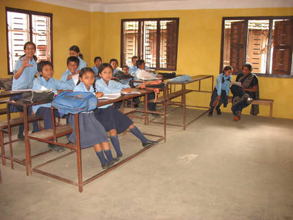 Nepal Scuola Patan 433