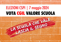 Elezioni CSPI 2024: candidate e candidati lista &ldquo;CGIL - VALORE SCUOLA&rdquo;