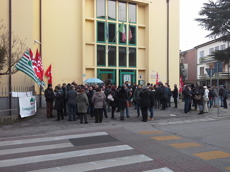 Protesta Enaip Veneto