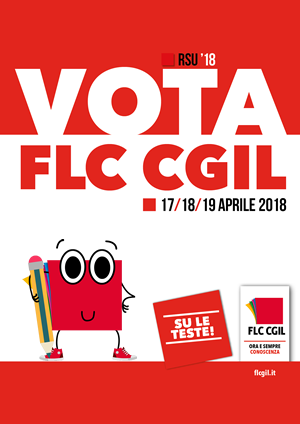 Vota FLC CGIL elezioni RSU 2018, 17-19 aprile