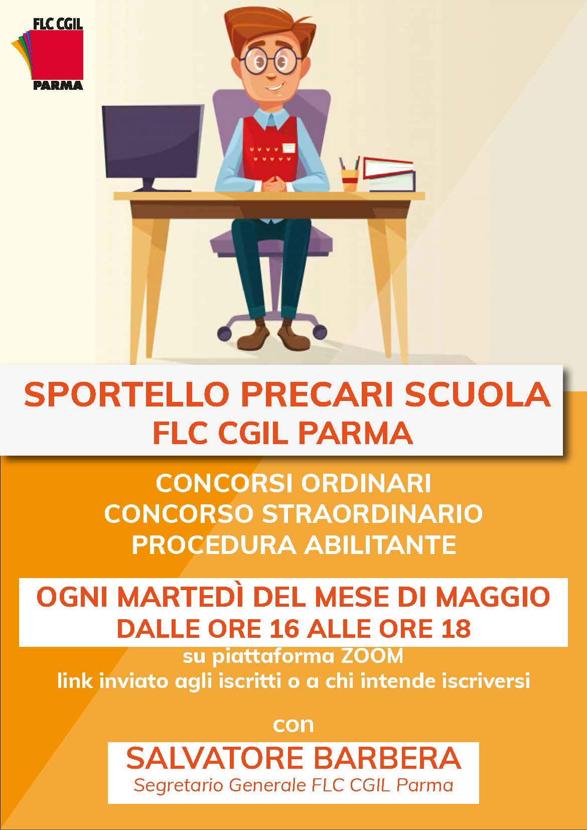 Sportello precari scuola attivo a Parma