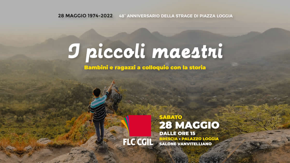 Piccoli Maestri, ricorrenza strage Brescia 2022