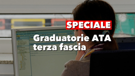 Graduatorie ATA terza fascia 2024-2027